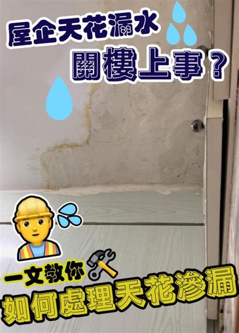 樓上漏水怎麼辦|樓上漏水怎麼辦？天花板漏水誰要負責？常見問題一次。